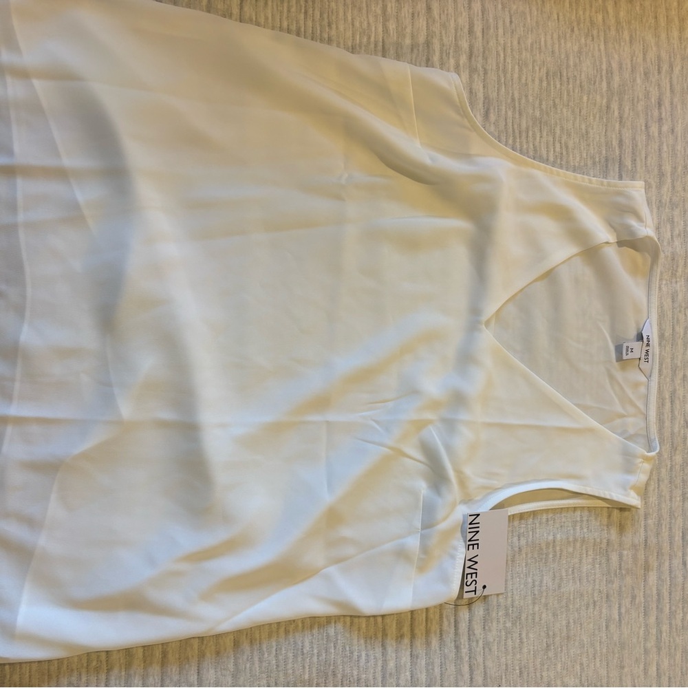Nine West Cream Blouse